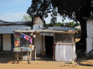 winkeltje in Gambia