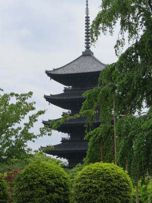 De grote pagode in Toji