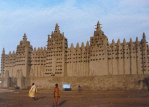 De moskee in Djenne