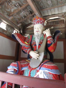 Beeld in de Pohyon tempel