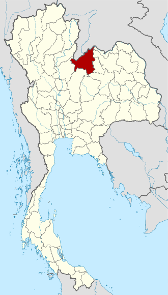 Provincie Loei in Thailand