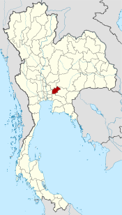 Provincie Nakhon Nayok in Thailand